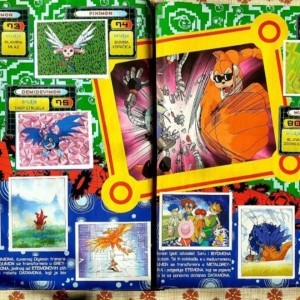Prodajem Digimon album