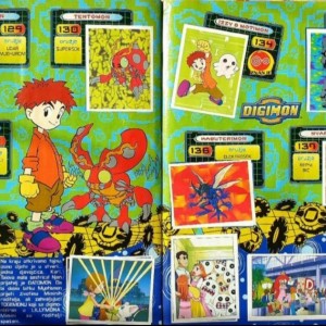 Prodajem Digimon album