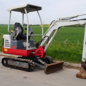 Mini Bager Takeuchi TB 016, 2013
