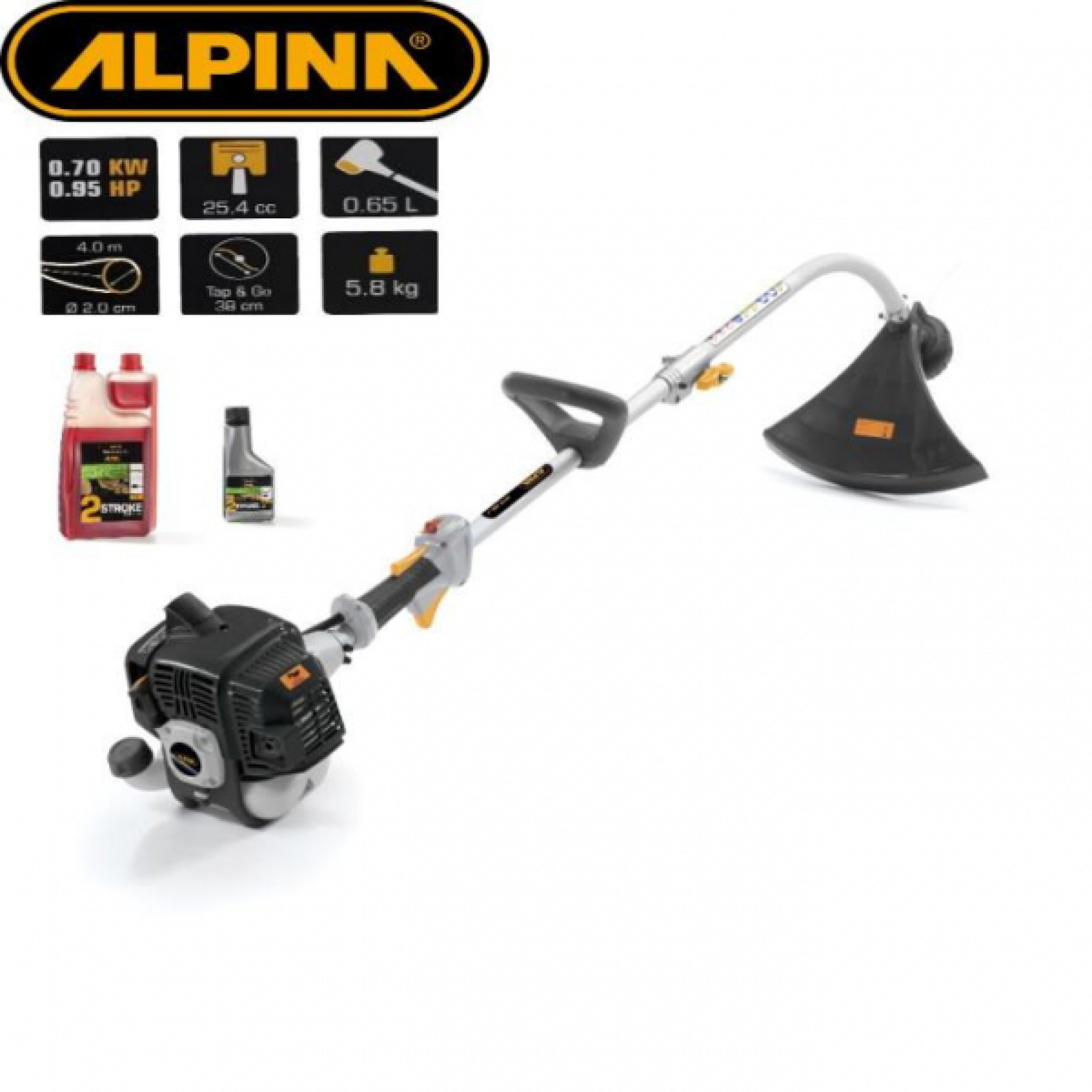 ALPINA Motorni trime ATR 26J 0,7 kw 25,4 cm3