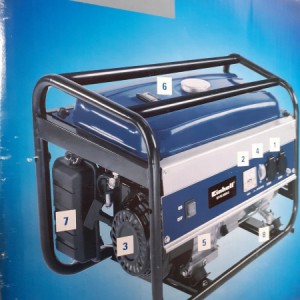 Agregat -Einhel 2200 W, 230 V