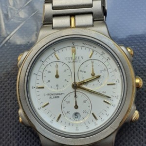 Citizen Speedmaster Chronograph Alarm Datum Full Titanium
