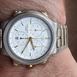 Citizen Speedmaster Chronograph Alarm Datum Full Titanium