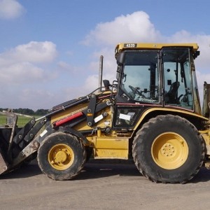 Rovokopač utovarivač caterpillar  model 432d