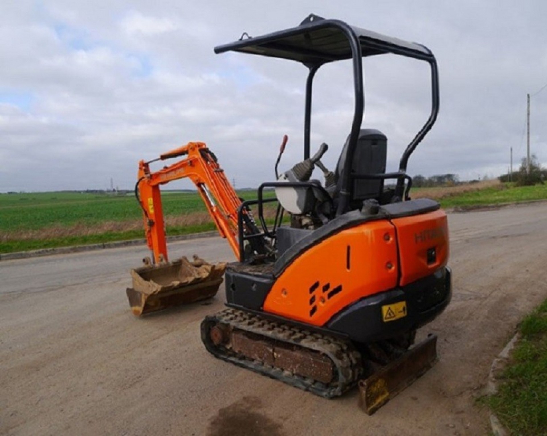 Mini bager hitachi zx14