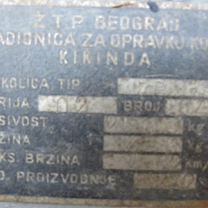 Prikolica Kikinda 2.5t