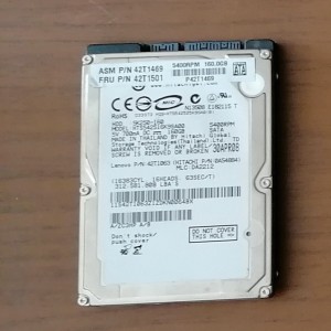 HITACHI 2,5 HTS542516K9SA00, 160GB (74)