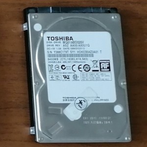 TOSHIBA 2,5 MQ01ABD025V, 250GB (78)