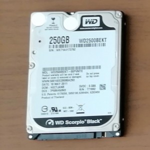 WESTERN DIGITAL 2,5 WD2500BEKT, 250GB (79)