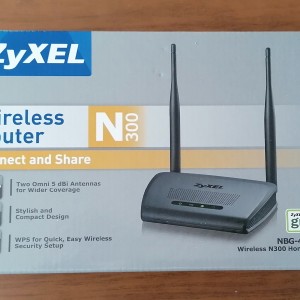 ZyXEL Wireless Router N300, NBG-418N v2 (122)