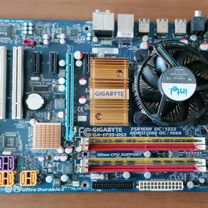 GIGABYTE GA-EP35-DS3+Intel Core 2 Duo E7400@2.80GHz+4GB DDR2 (147)