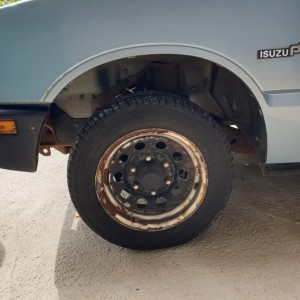 ISUZU pick-up 1987.