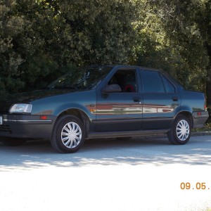 Novi oldtimer Renault 19 gts chamade,1,4