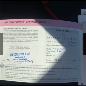 Citroen c elysee 1.5hdi 11mj.2019,novi model
