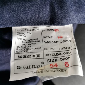 Muško odijelo Galileo