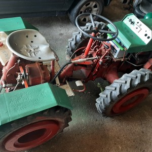 Traktor Tomo Vinković 18PS sa prikolicom