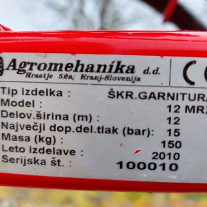 Agromehanika 600l