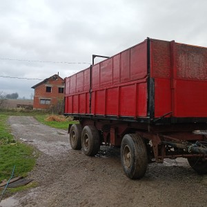 Prikolica trostrani kiper (troosovinka)