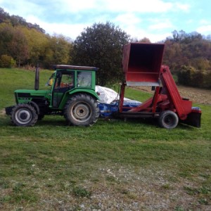 Traktor torpedo 55 i berač kukuruza