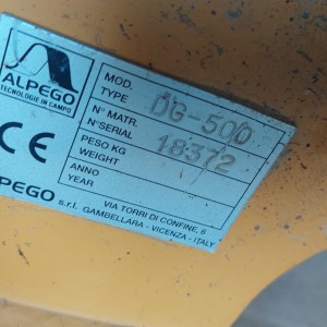 Rotodrljača ALPEGO 5 metara preklopna