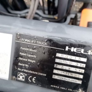 Viličar 1,5t Heli najam 15eur/dan