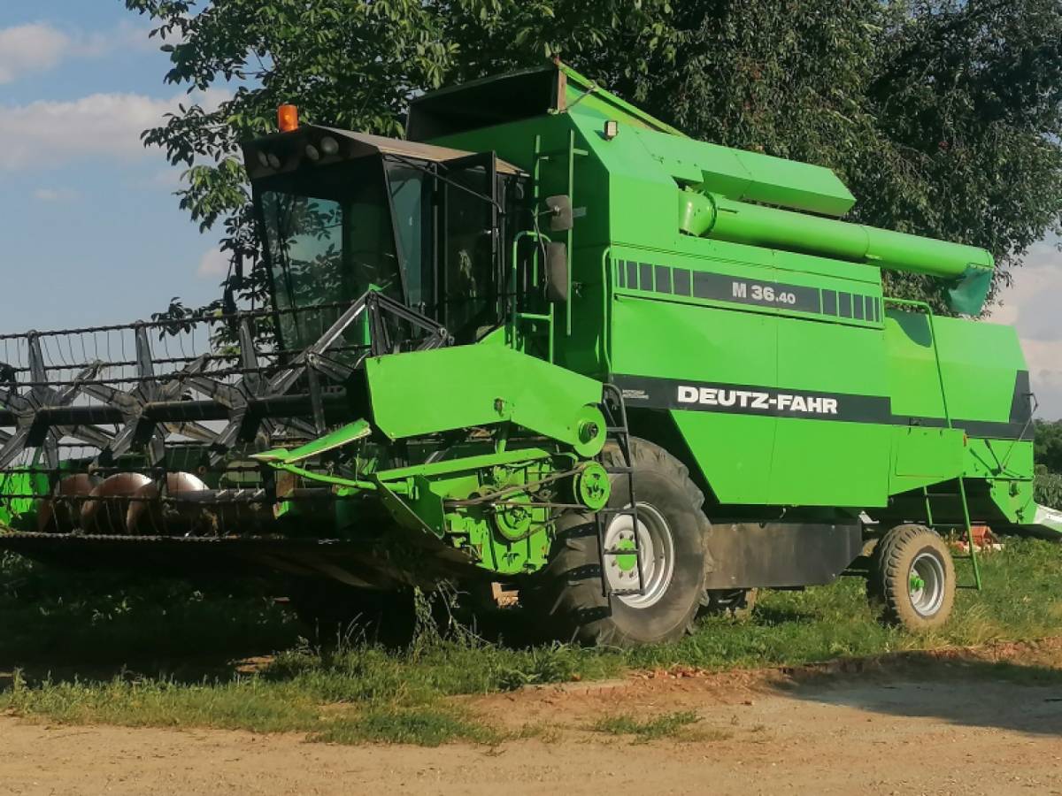 Kombajn deutz fahr