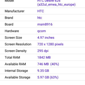 Prodajem HTC DESIRE 626