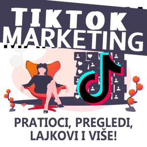 Tiktok pratioci,pregledi, lajkovi i komentari