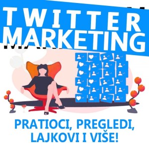 Twitter pratioci, lajkovi i komentari