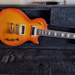 Harley Benton SC - Custom Honey Burst Flame
