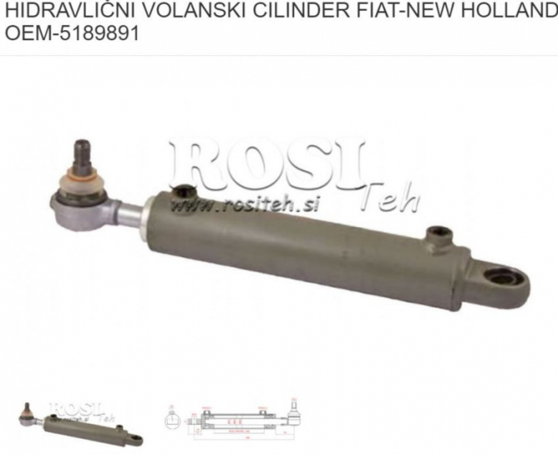 TRAKTORSKI VOLANSKI CILINDRI ZA TRAKTOR FIAT-NEW HOLLAND