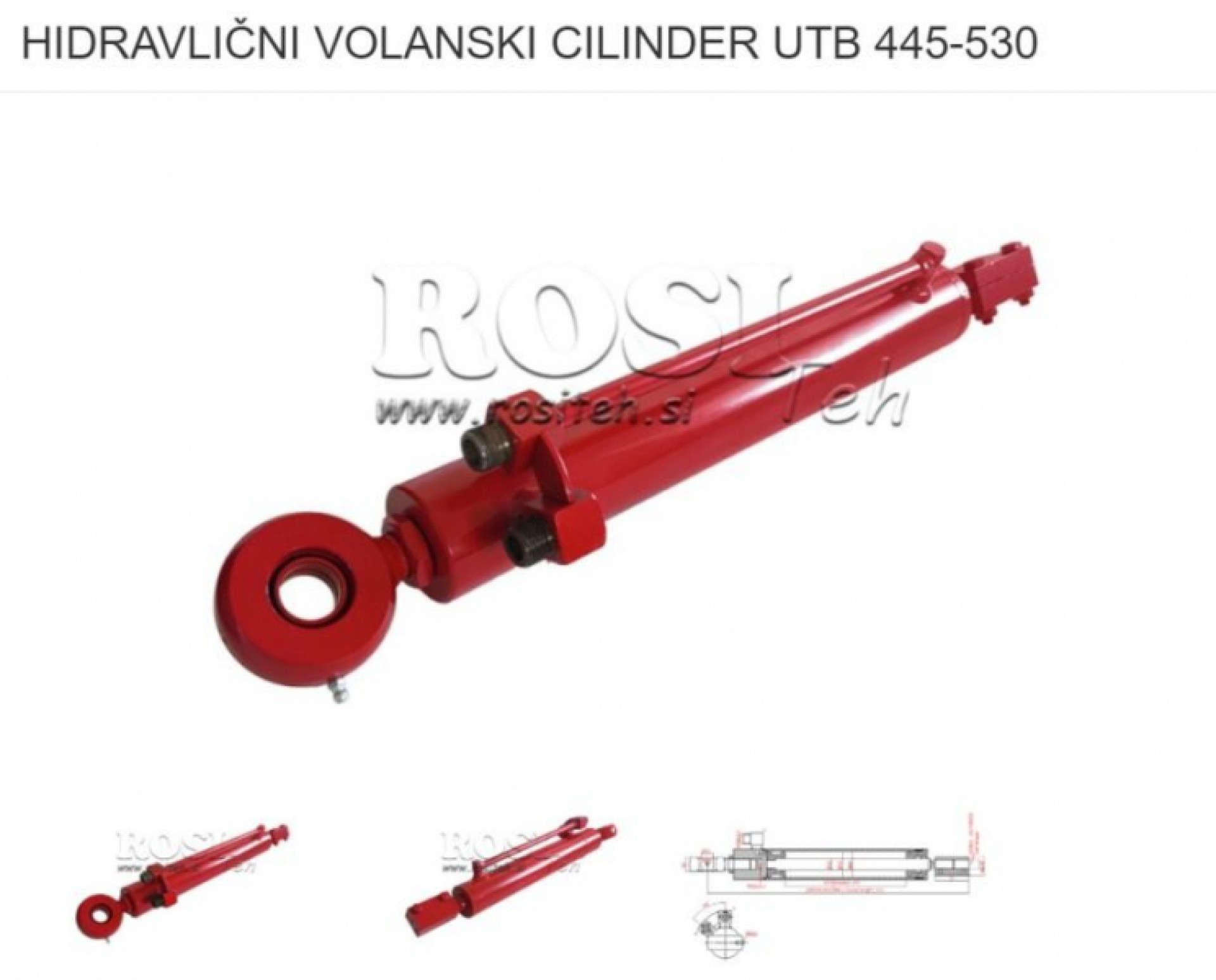 TRAKTORSKI VOLANSKI CILINDAR ZA TRAKTOR UTB 445-530