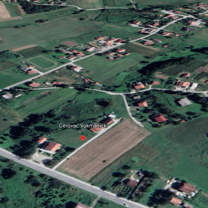 Građevinsko zemljište 1079m2 , Cerovac Vukmanićki, Karlovac