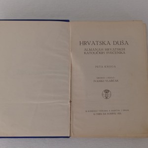 Hrvatska duša Almanah hrvatskih katoličkih svećenika peta knjiga