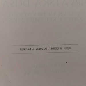 Hrvatska duša Almanah hrvatskih katoličkih svećenika peta knjiga