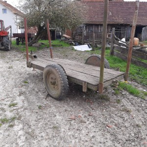 Prikolica za drva dužina 3 metra visina štica 150cm