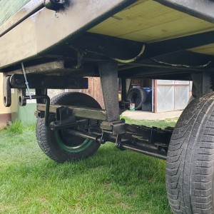 Prikolica Dubrava 3.5T, Tvorničko stanje