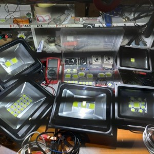 Led reflektor 12v,  100w