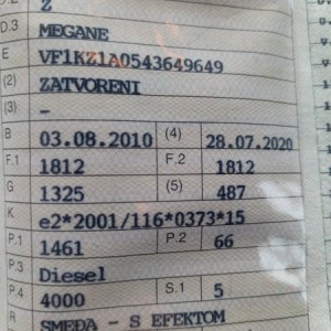 Renault megane grandtour 1.5 dci