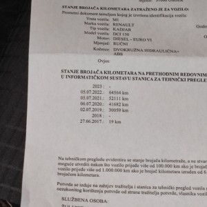 Renault Kadjar 1,6 dci 1 VL. HR. Auto - ZAMJENA ZA KOMBI !!!