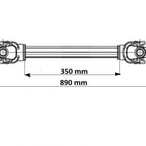 ECO KARDAN 890mm 30-75HP STANDARD