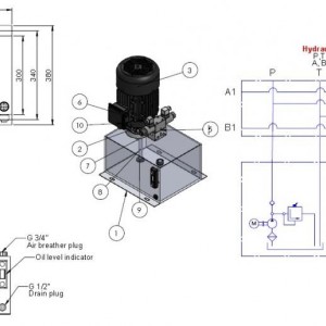 MINI HIDRAULIČNI AGREGAT 380V AC