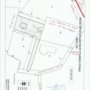 Kućica od hrastovih planjki u izgradnji, Mrežnica 300 m