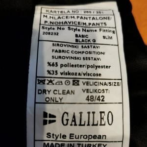 Muško odijelo Galileo NOVO