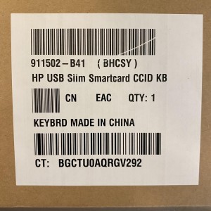 HP Keyboard /+čitač pametnih kartica (banke, e-građani)