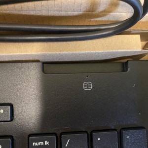 HP Keyboard /+čitač pametnih kartica (banke, e-građani)