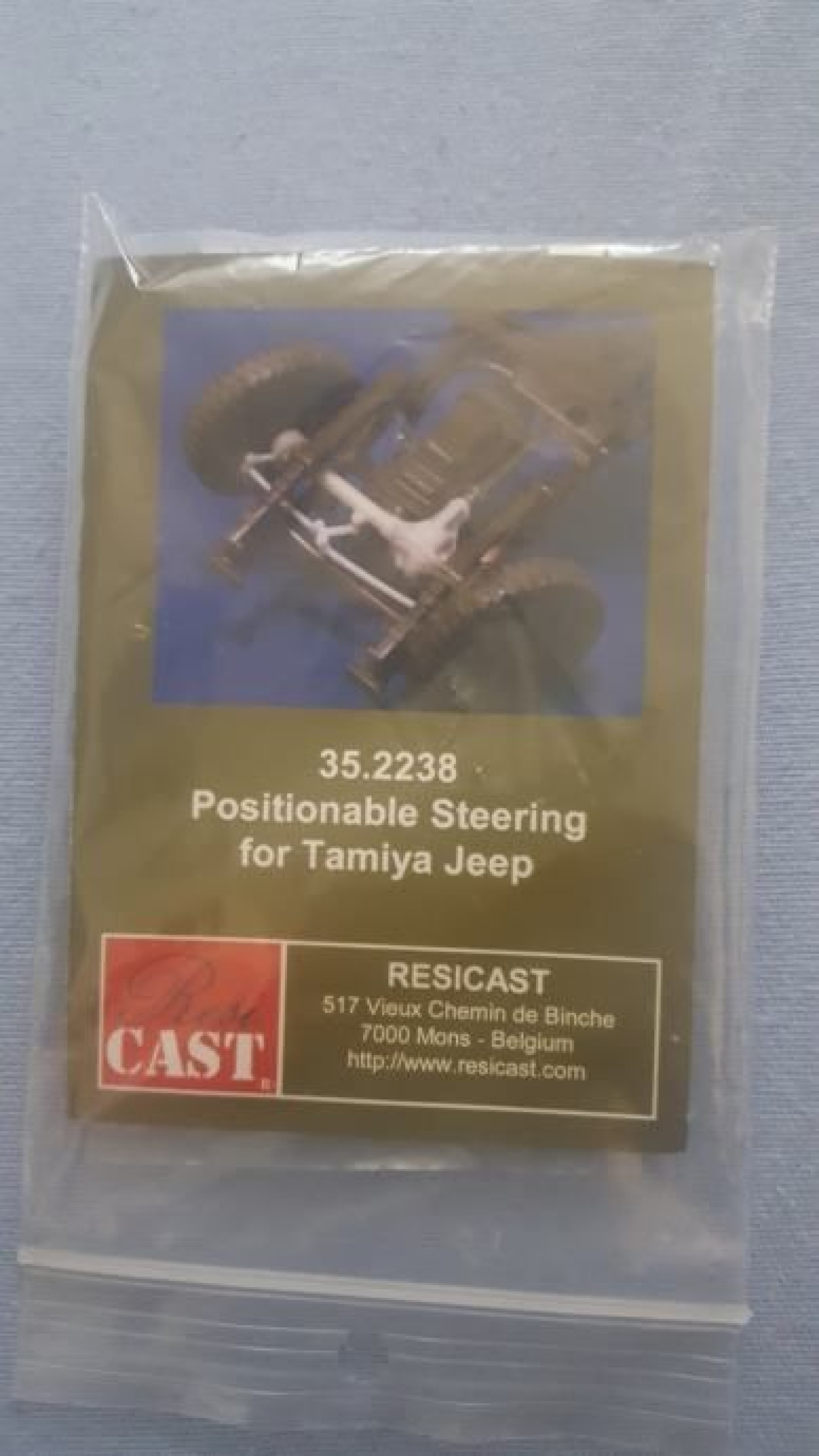 Maketa resinski djelovi za vozilo Jeep 1/35