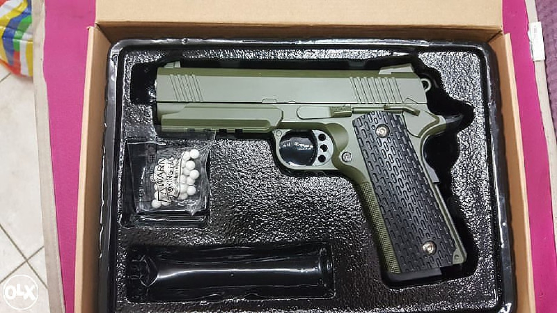 AIRSOFT GALAXY G 25 Full METAL GUN Pištolj Zeleni