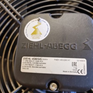VENTILATOR AKSIJALNI POTISNI - VUČNI