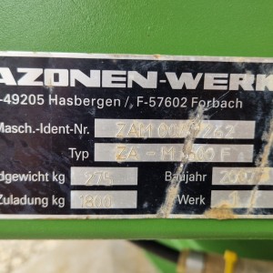 Rasipač Amazone ZA-M 1500F